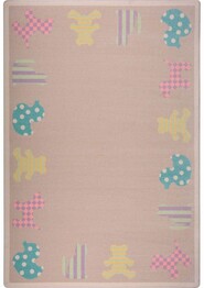 Joy Carpets Kid Essentials Frisky Friends Multi